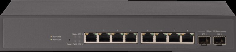 PSX10 2.5G PoE+ Switch with SFP+