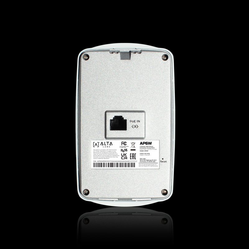 Alta Labs AP6W Wall Mount Enterprise WiFi 6 AP