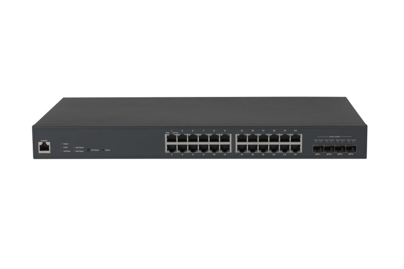 PS24 24-Port PoE Switch with 10G SFP+